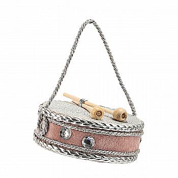 Игрушка новогодняя Роуз "Барабан" микс, 10 см, 2310