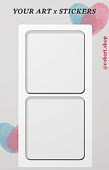 Стікери 3D "Your art х stickers" Cobart Стікери 3D "Your art х stickers" Cobart