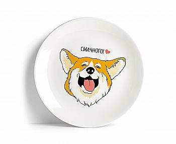 Тарелка "Корги Приятного", PDP3552