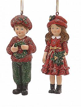 Прикраса сувенірна, декоративна "Хлопчик/дівчинка" 12 см, 14075, (2 види в асорт.), ТМ "A&G" Прикраса сувенірна, декоративна "Хлопчик/дівчинка" 12 см, 14075, (2 види в асорт.), ТМ "A&G"