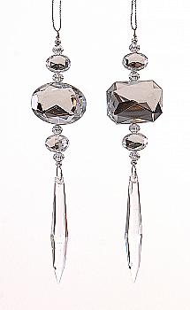 Прикраса сувенірна, декоративна "Яскравий срібний кристал" 18 см, 15182, (2 види в асорт.), ТМ "A&G" Прикраса сувенірна, декоративна "Яскравий срібний кристал" 18 см, 15182, (2 види в асорт.), ТМ "A&G"