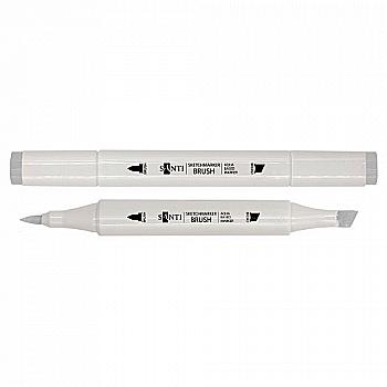 Маркер акварельний "SANTI sketch", SM-91, холодний сірий, 391121