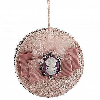 Іграшка новорічна Кашемір, Медальйон, 208