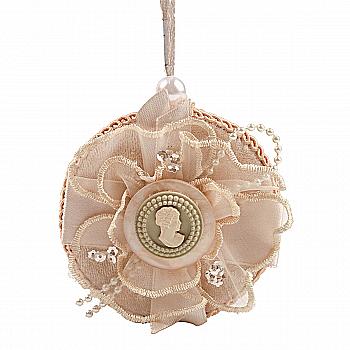 Іграшка новорічна Скарлет, Медальйон, 404