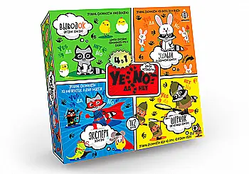 Гра карткова "Yenot ДаНетки" 4 в 1 (рос), YEN-02-01 (10)