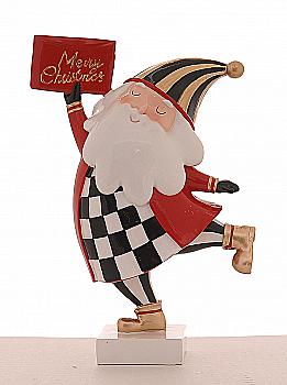 Украшение сувенирное, декоративная статуэтка «Санта с конвертом» 20 см, 17065, ТМ «A&G»