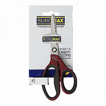 Ножиці 180 мм, Morandi style, бордові, BM.4539-13