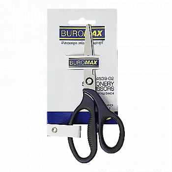 Ножиці 180 мм, Morandi style, сині, BM.4539-02