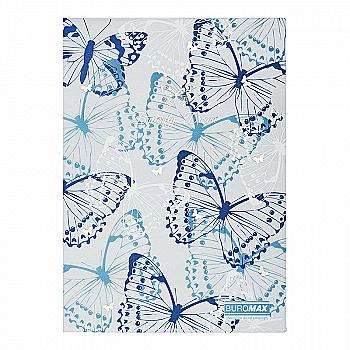 Папка-кутик А4 Arabeski, матовий напівпрозорий пластик, синій, BM.3854-02