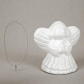 Пінопластова заготовка SANTI "Янгол" 1 шт/уп., 10 см, 743126