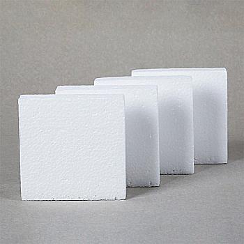 Пінопластові заготовки SANTI "Квадрат" 4шт/уп., 10*2 см, 743132