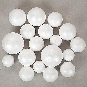 Пінопластові заготовки SANTI "Куля" 18 шт/уп., мікс розмірів, 743111