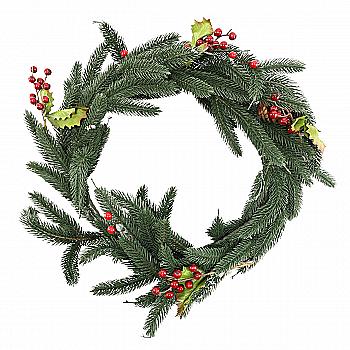 Вінок декоративний d-40 см, А-13