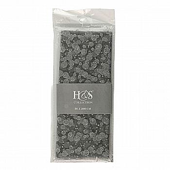 Тканина для декорування з глітером 36*200 см, сірий зі срібним (4 вид. в асорт.), 767600320