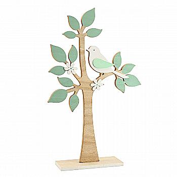 Декор дерев`яний "Дерево з птахами" 46 см, 738-722