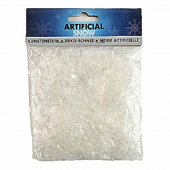 Снег искусственный 80 г, белый (в пакете), DH8044280