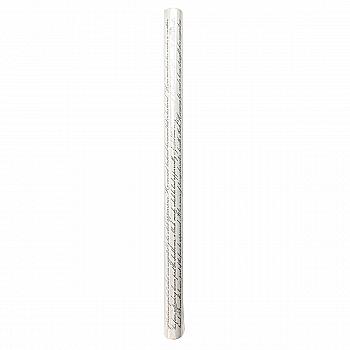 Папір пакувальний, чорний на білому, "Аркуш" в рулоні (0,7*8 м), 255-5553