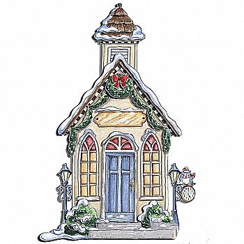 Объемная картина из бумаги 277 «Готический коттедж» 14*20 см, РТ150198, ТМ «Tela Artis»