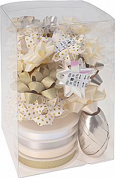 Набір декоративний  для пакування подарунків, 30 пр, кольори в асортименті, ATC402980