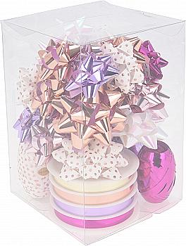 Набір декоративний  для пакування подарунків, 30 пр, кольори в асортименті,ATC403180