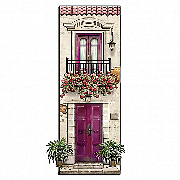 Объемная картина из бумаги 256 «Домик мечты. Италия» 10*28 см, РТ150177, ТМ «Tela Artis»