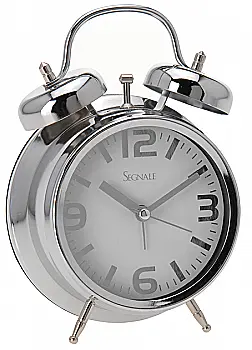 Годинник настільний 11,8*5,7*16,3 см з функцією будильника, метал (2 види в асорт.), YP7163160