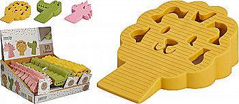 Стопор для дверей, 12*6*2,8 мм, цвета в ассортименте, 170495350