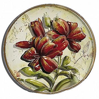 Объемная картина из бумаги 219 «Лилии» 12,5*12,5 см, РТ150140, ТМ «Tela Artis»