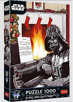 Пазл - "1000 Премиум Плюс" - XMAS: Рождество с Дартом Вейдером, Lucasfilm Star Wars, 12085, Trefl