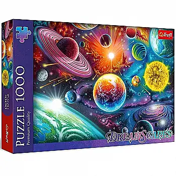 Пазлы "1000" - Космическое приключение, Trefl, 09313