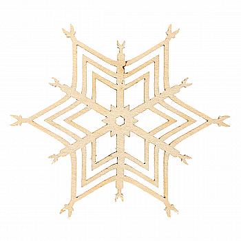 Заготівля дерев`яна Сніжинка "Зима" НГ150