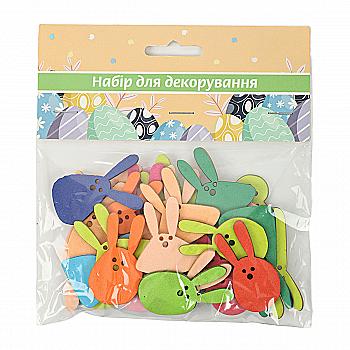 Наклейки из фоамирана "Зайчики", 52532793