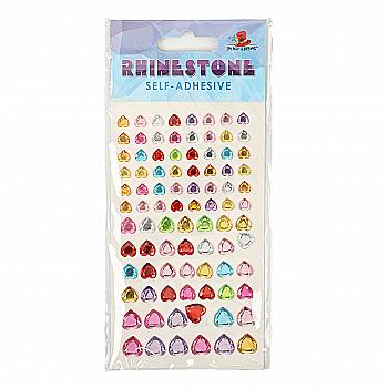 Стразы самоклеящиеся, 13*7,5см