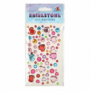 Стразы самоклеящиеся, 13*7,5см