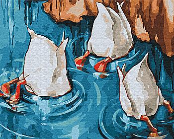 Картина по номерам «Гусиные лапки © ANNART», BS53875