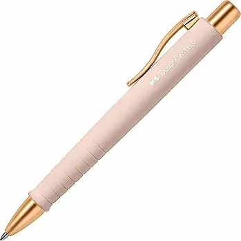 Ручка кулькова Poly Ball urban XB автомат Pale Rose, 241187 Faber-Castell