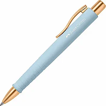 Ручка кулькова Poly Ball urban XB автомат Sky blue, 241186 Faber-Castell