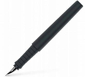 Ручка пір`яна Poly Pen F Black, 241006 Faber-Castell