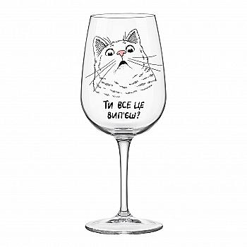 Бокал "Удивленный кот", orner-2296