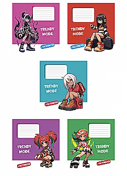 Зошит 24 кл. Школярик УФ лак (2405)