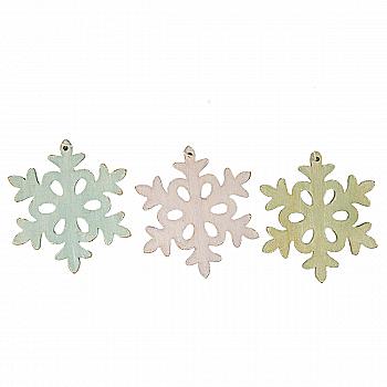 Заготовка деревянная Снежинка