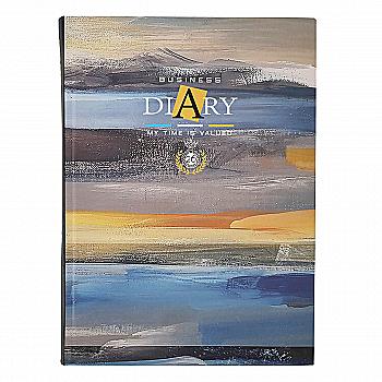 Дневник датированный, матовая ламинация, 160 л., 143х197 мм