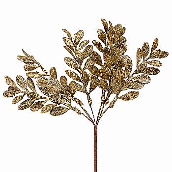 Ветка декоративная Yes! Fun золото глиттер, 26 см, 973887