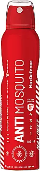 Аэрозоль от комаров, клещей и кровососущих насекомых "Anti Mosquito" Extremе Max Defence, 100 мл