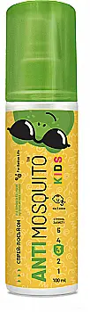 Спрей от комаров (и кровососущих насекомых) для детей от 3-х лет "ANTI MOSQUITO KIDS", 100 мл
