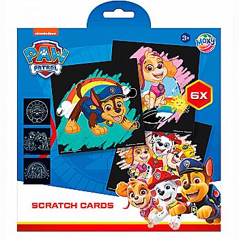 Набор для творчества "Скретч-карты" Moxy Paw Patrol, 723382