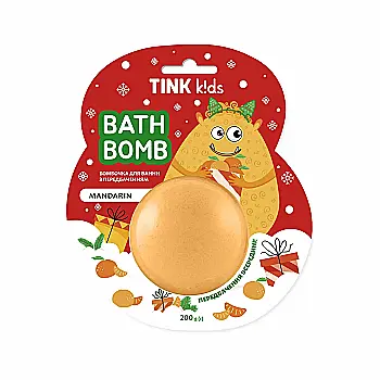Бомбочка для ванны с предсказанием Mandarin Tink kids 200 г, 289972