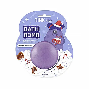 Бомбочка для ванны с предсказанием Marshmаllow Tink kids 200 г, 289973