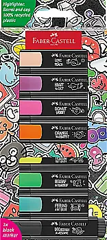 Набор маркеров Textliner Graffiti 8 цветов, в карт. коробке, 254692 Faber-Castell
