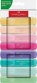 Набор маркеров Textliner Pastel 8 цветов, в карт. коробке, 254658 Faber-Castell